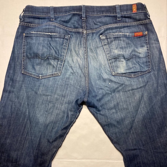 NWOT 7 for all Mankind Austyn Men Jeans with patchwork size 38 - Picture 10 of 10